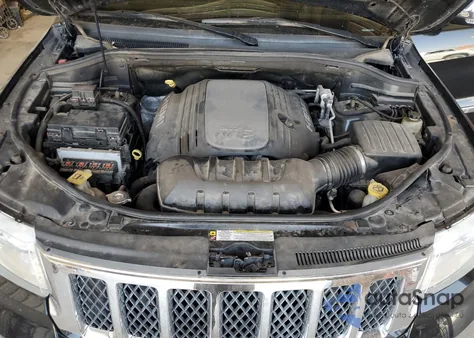 2012 Jeep Grand Cherokee Overland из США, поврежденный, VIN 1C4RJFCT9CC290299